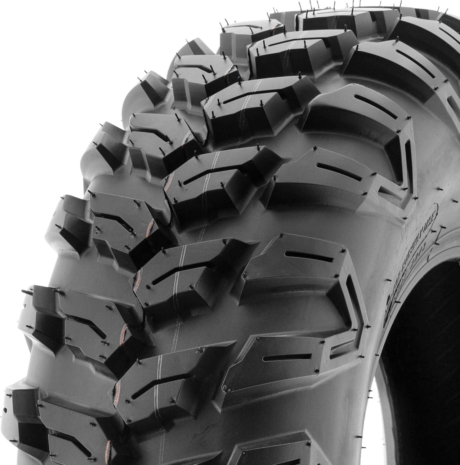 imageSet of 4 SunF A043 XC Racing ATV UTV Radial Sport Tires 26x9R14 Front ampamp 26x11R14 Rear 6PR AllTerrain OffRoad ampamp Track26x9R12  26x11R12