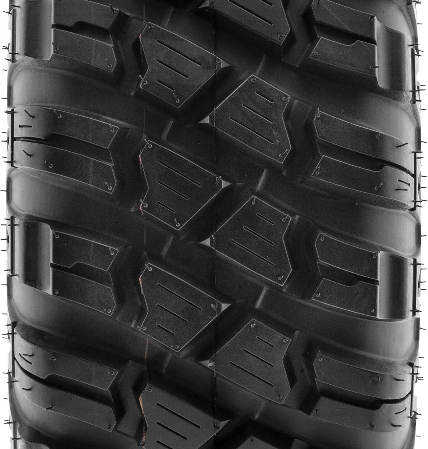 imageSet of 4 SunF A047 XC MX Hardpack UTV SxS Dual Sport Tires 30x1015 8 PR Tubeless all terrain offroad30x1015