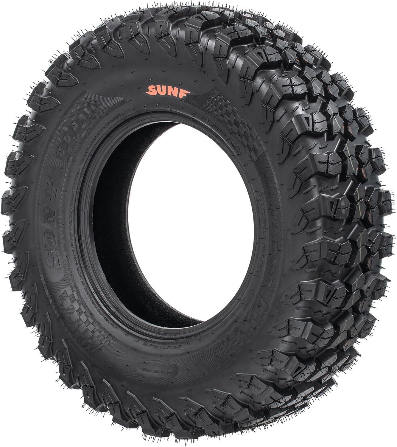 imageSet of 4 SunF A060 UTV AllTerrain Radial Tires 33x10R15 2559015 8 ply Tubeless
