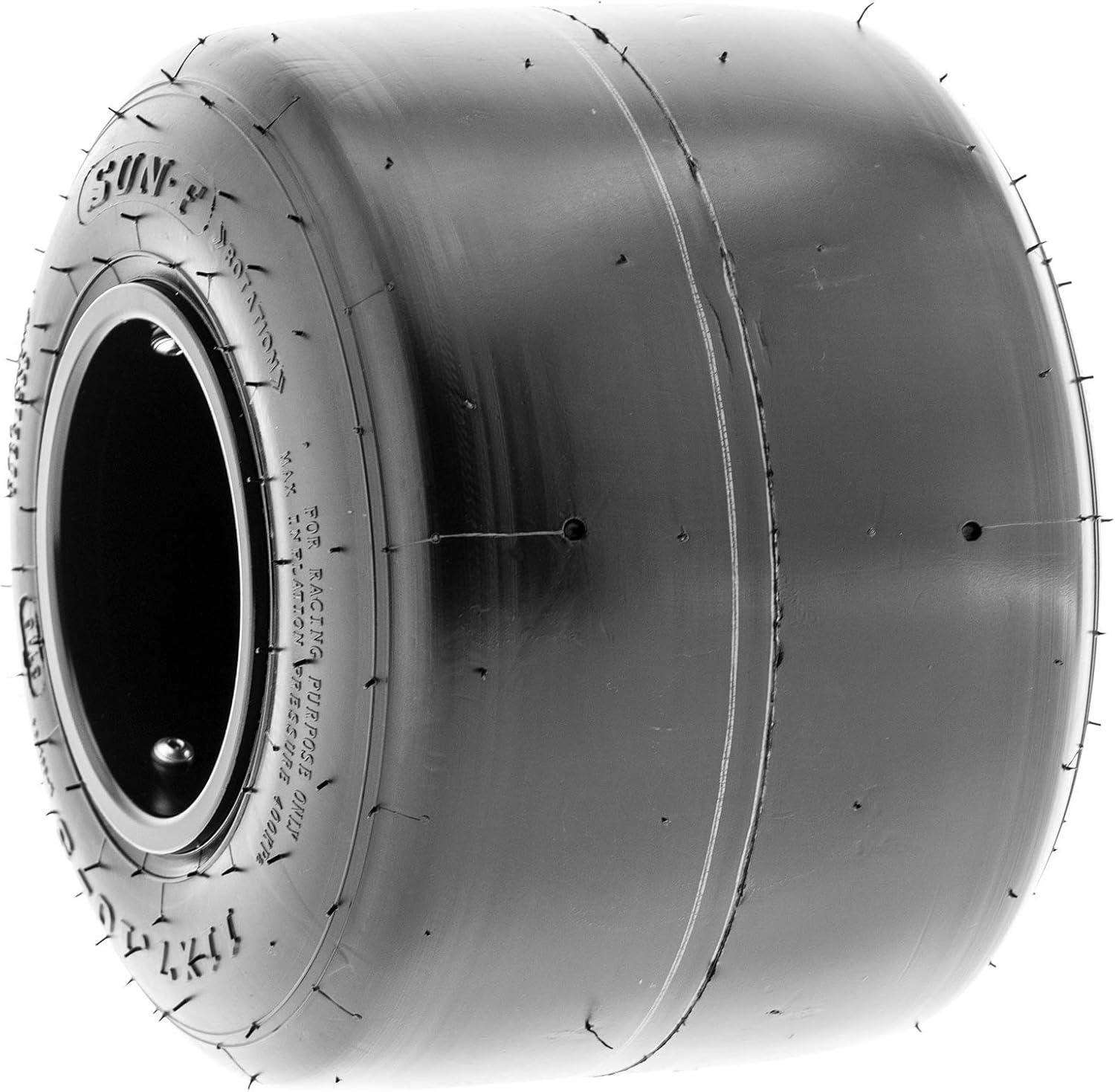 imageSunF 11x7105 Go Kart Tire 11x710x5 Race 4 PR K001  PAIR of 2