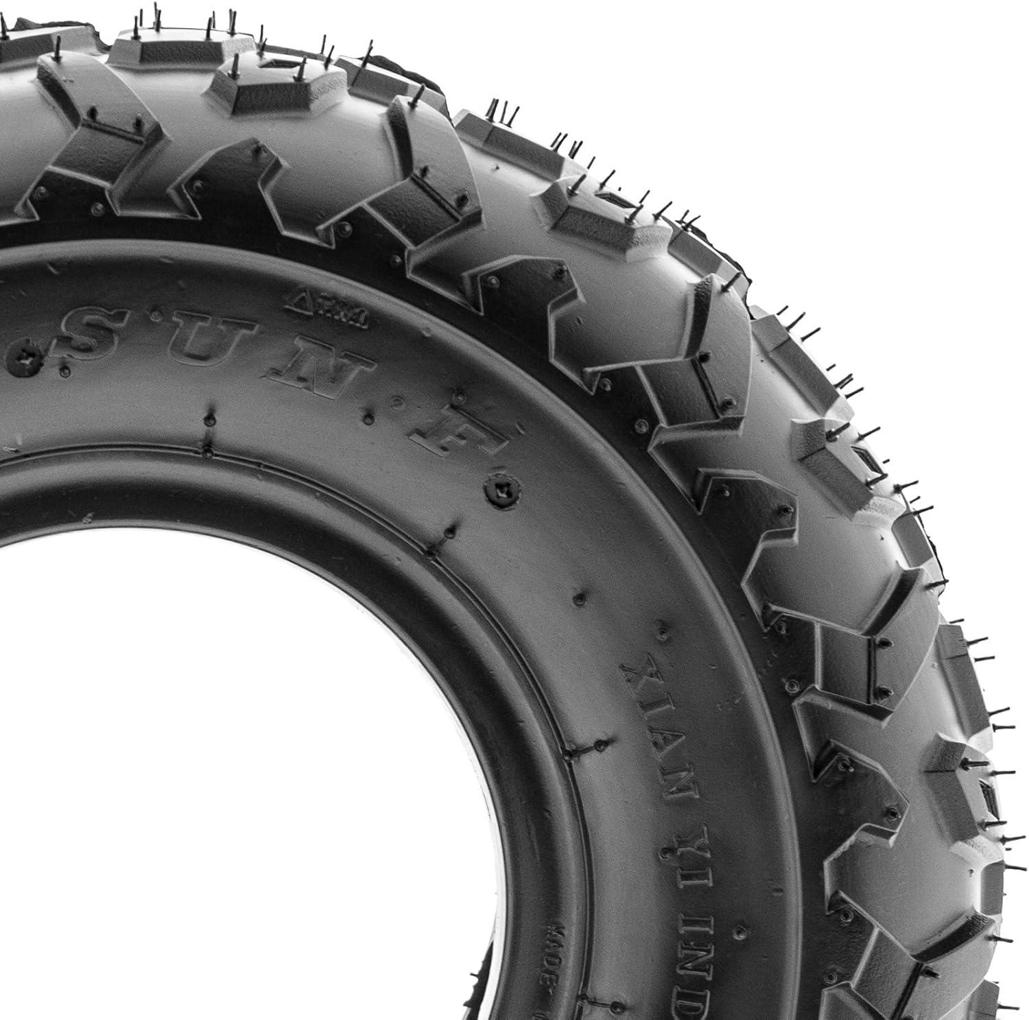 imageSunF 145706 14570x6 ATV UTV Tires 6 PR Tubeless A014 Set of 2