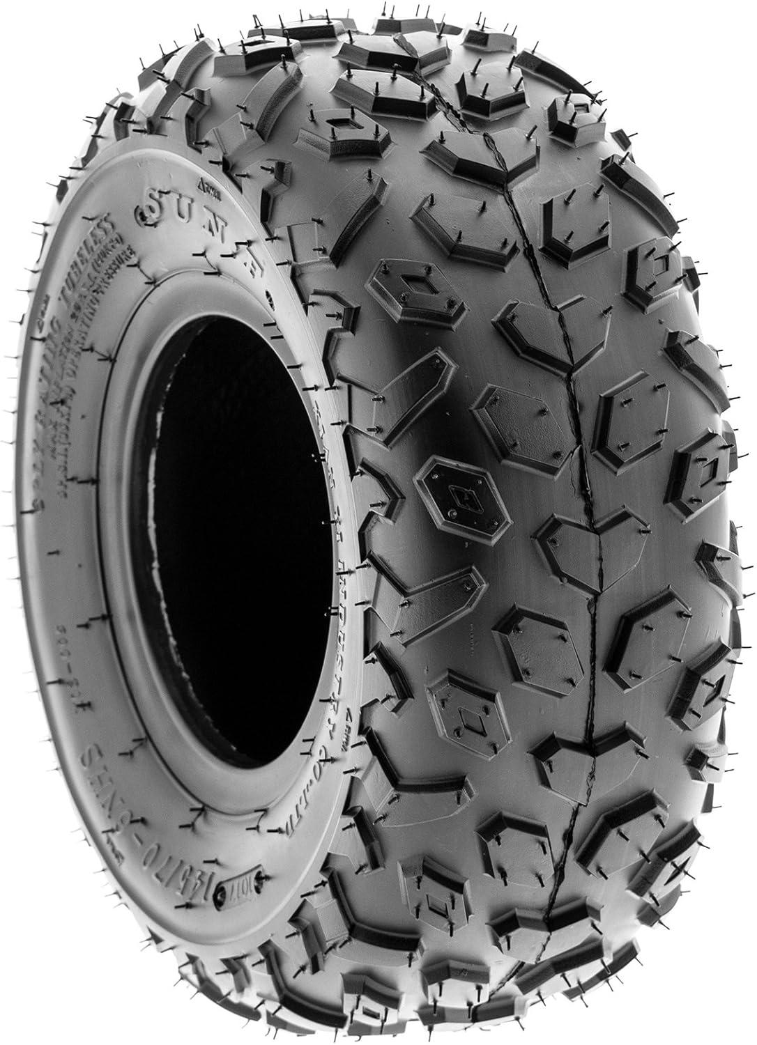 imageSunF 145706 14570x6 ATV UTV Tires 6 PR Tubeless A014 Set of 2