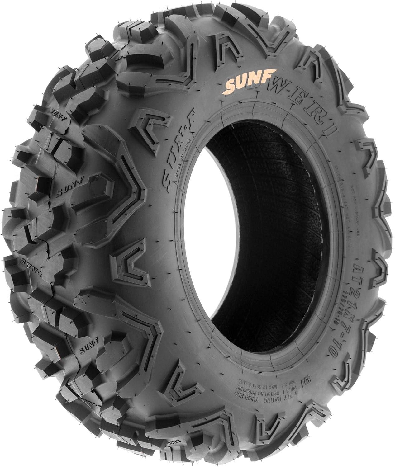 imageSunF 145706 16x87 All Terrain Tires ATV UTV 6 PR POWER II A051  BUNDLE
