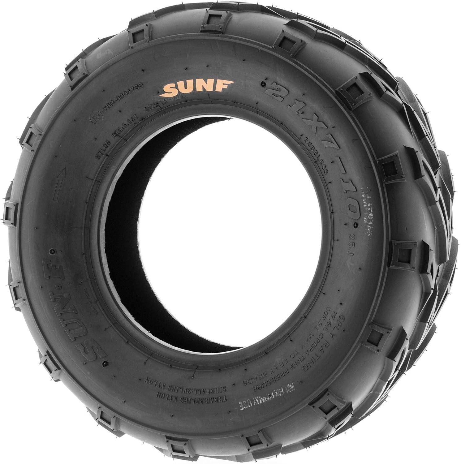 imageSunF 16x68 ATV UTV Muddy Sandy Tire 16x6x8 Mud Sand 6 PR A004  PAIR of 2