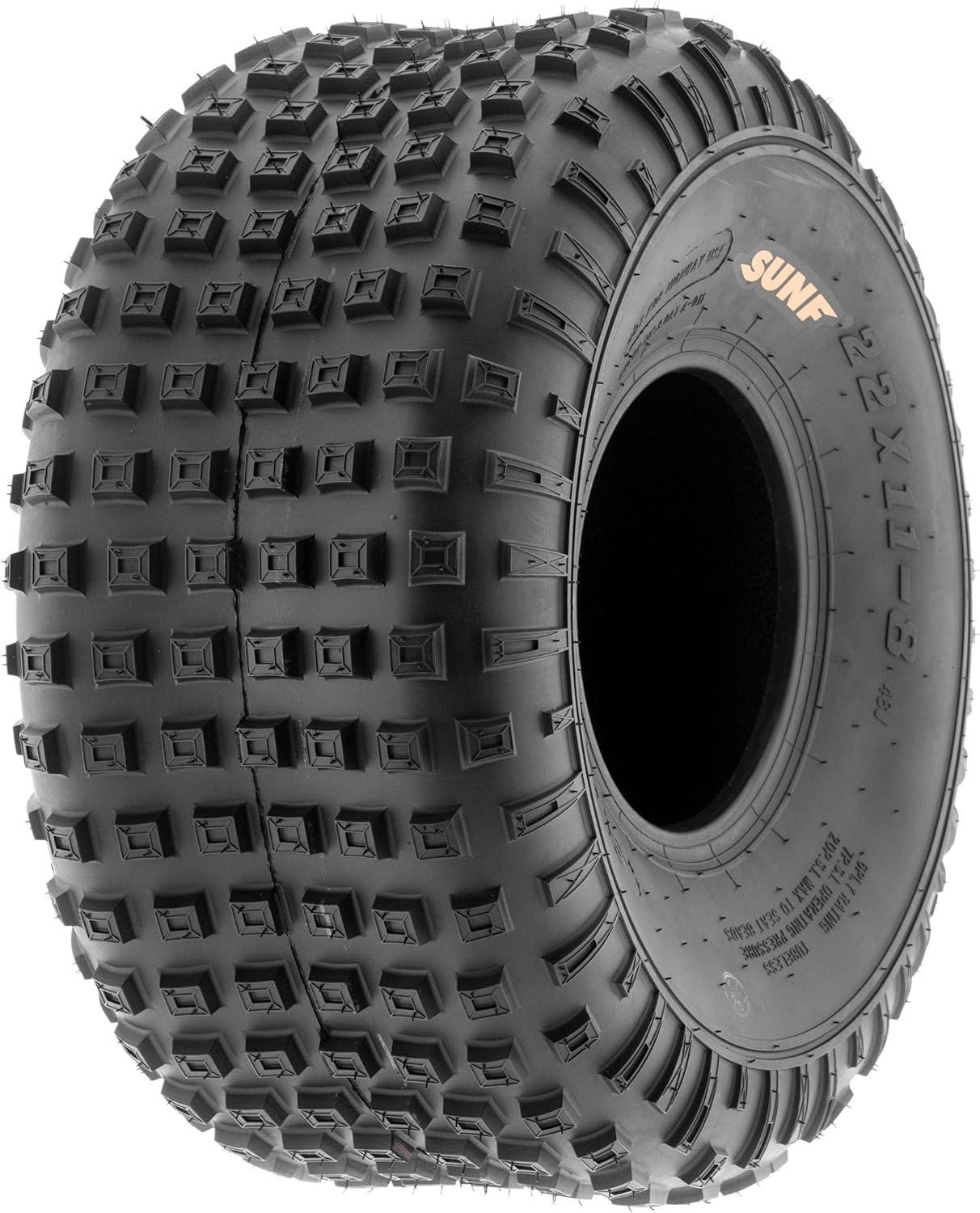 imageSunF 16x87 16x8x7 Loose Terrain Hardpack ATV UTV Tire 6 PR A011  SET of 4