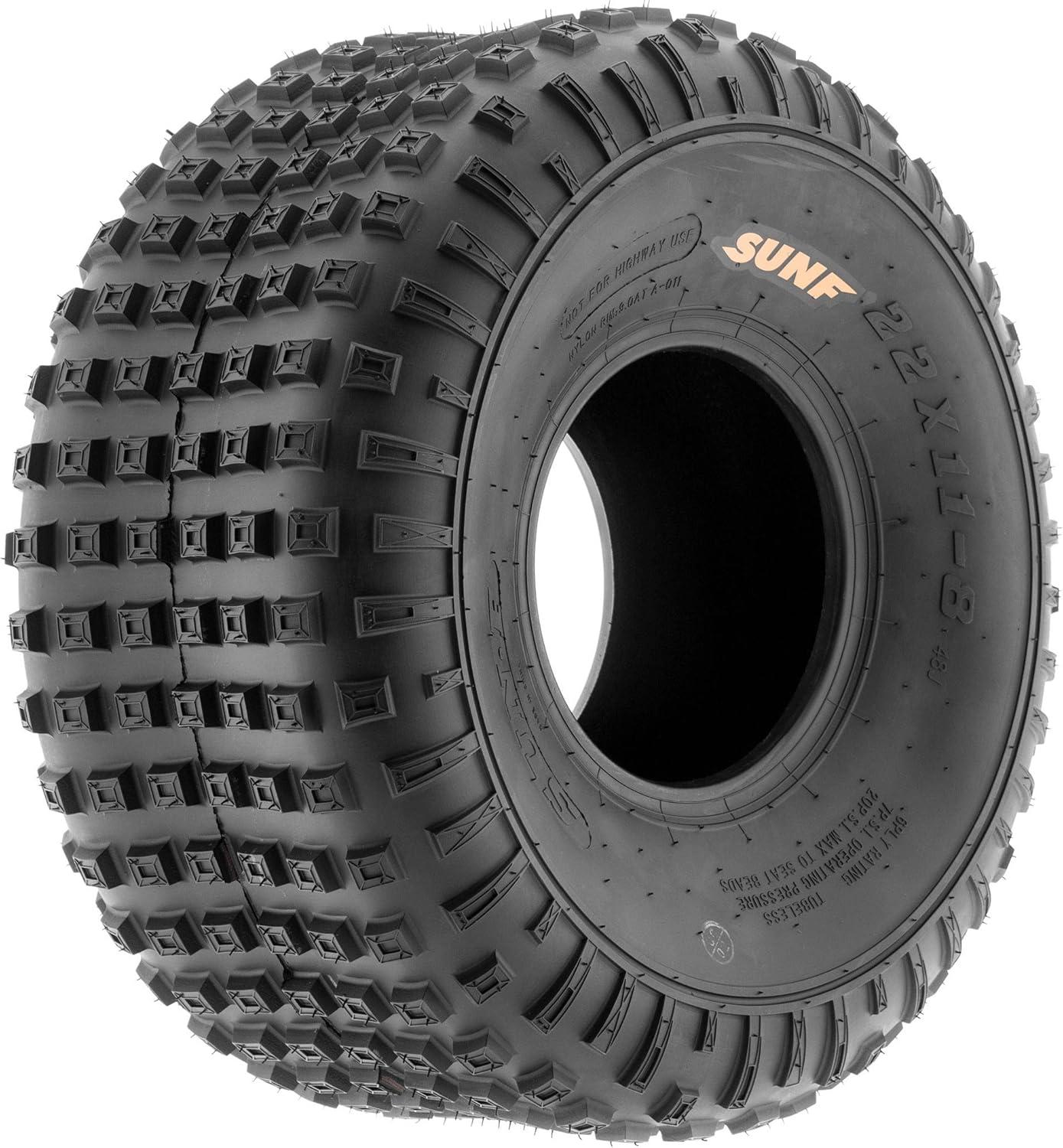 imageSunF 16x87 16x8x7 Loose Terrain Hardpack ATV UTV Tire 6 PR A011  SET of 4