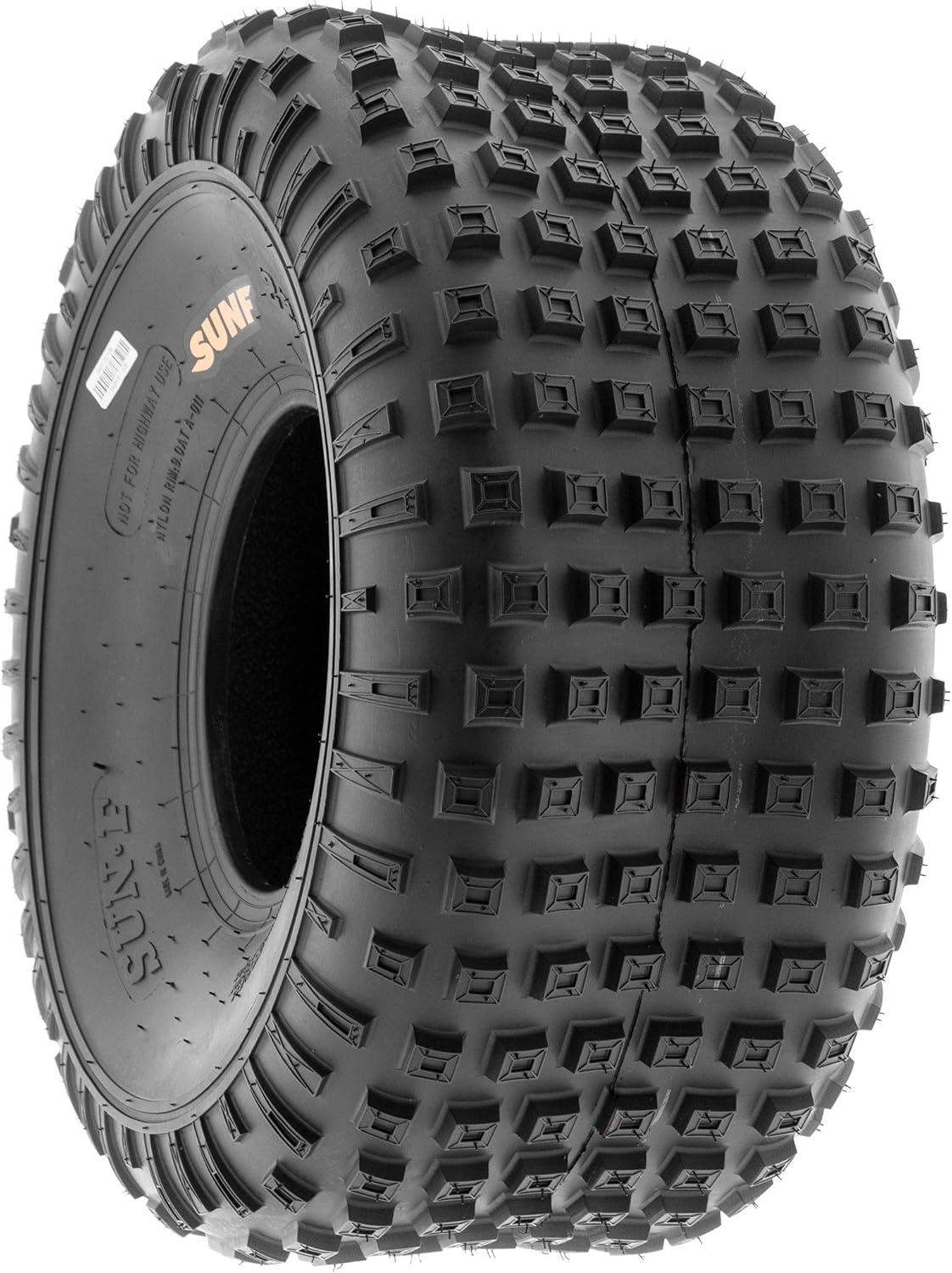 imageSunF 16x87 16x8x7 Loose Terrain Hardpack ATV UTV Tire 6 PR A011  SET of 4