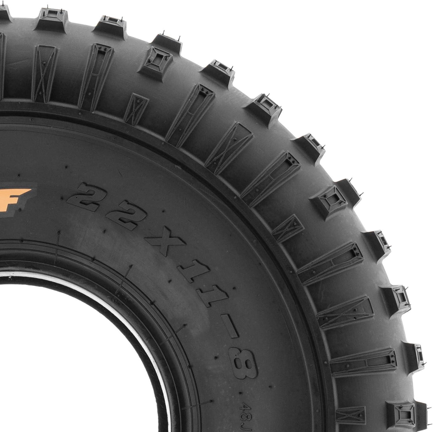 imageSunF 16x87 16x8x7 Loose Terrain Hardpack ATV UTV Tire 6 PR Tubeless  A011