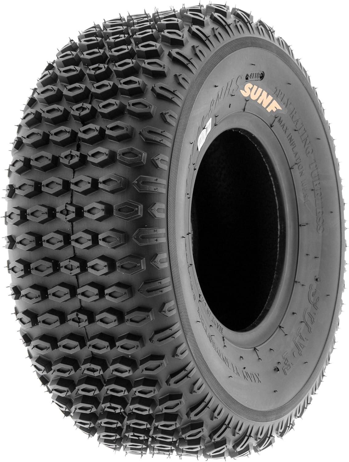 imageSunF 16x87 16x8x7 Tubeless 6 Ply Light Weight 16quot ATV UTV Tires A012 Set of 4