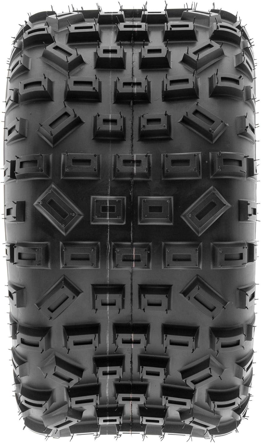 imageSunF 18x108 ATV UTV Tire 18x10x8 Knobby 6 PR A035  PAIR of 2