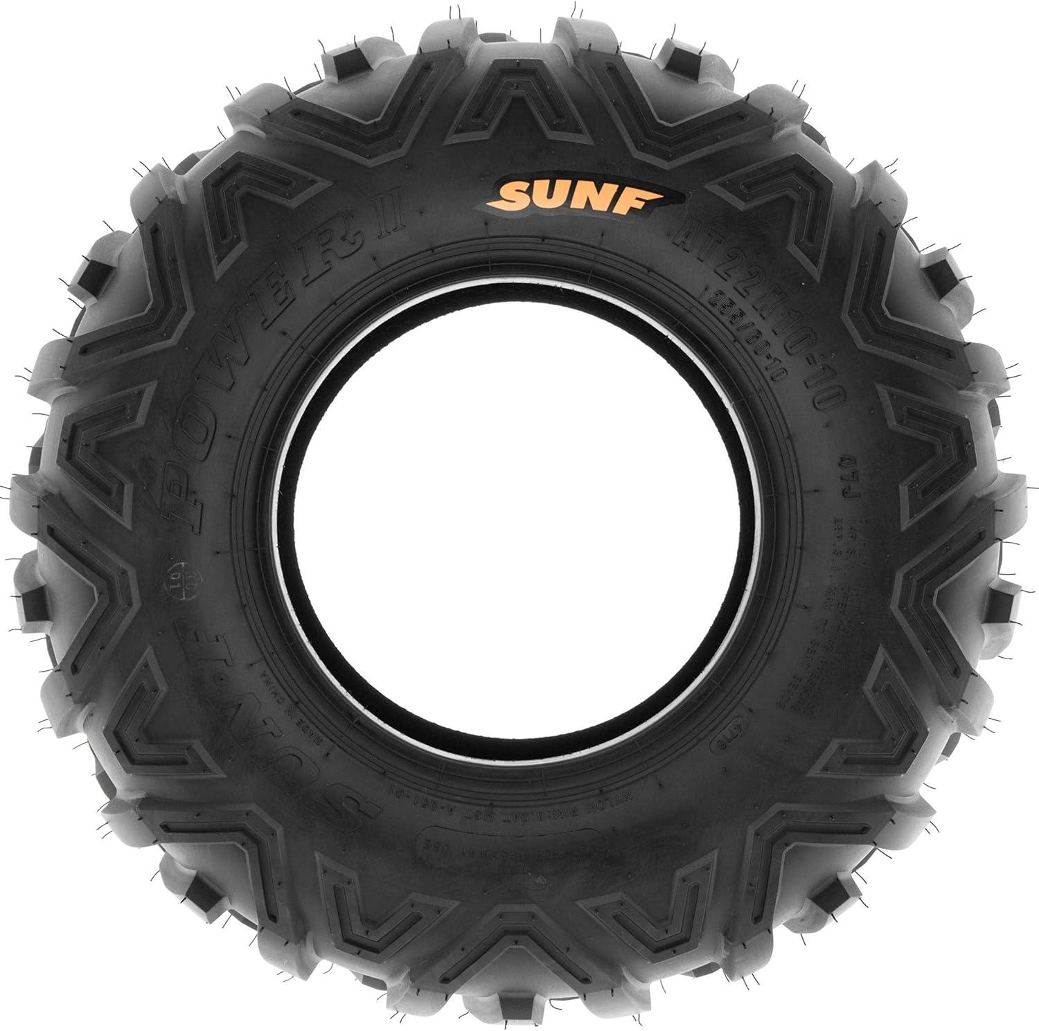 imageSunF 18x958 18x95x8 All Terrain Tire ATV UTV 6 PR Tubeless  A051 POWER II