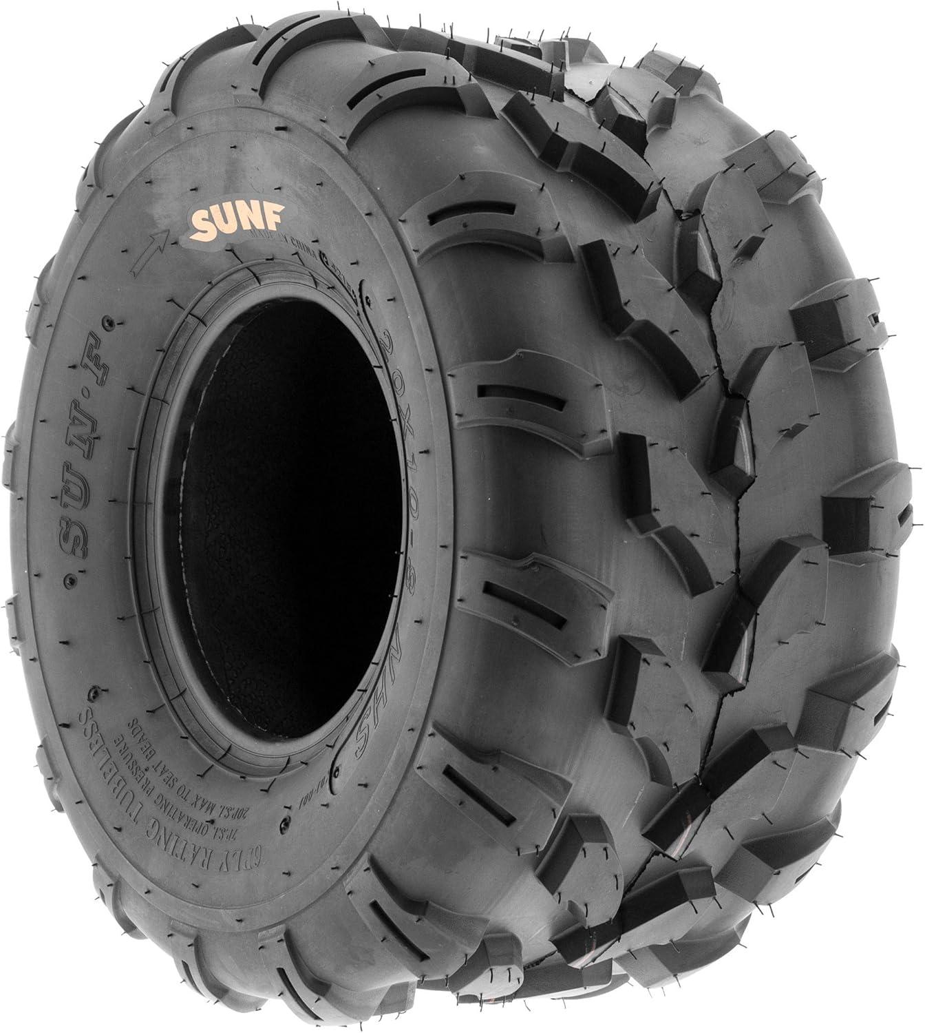 imageSunF 18x958 ATV UTV Muddy Sandy Tire 18x95x8 Mud Sand 6 PR A003  PAIR of 2