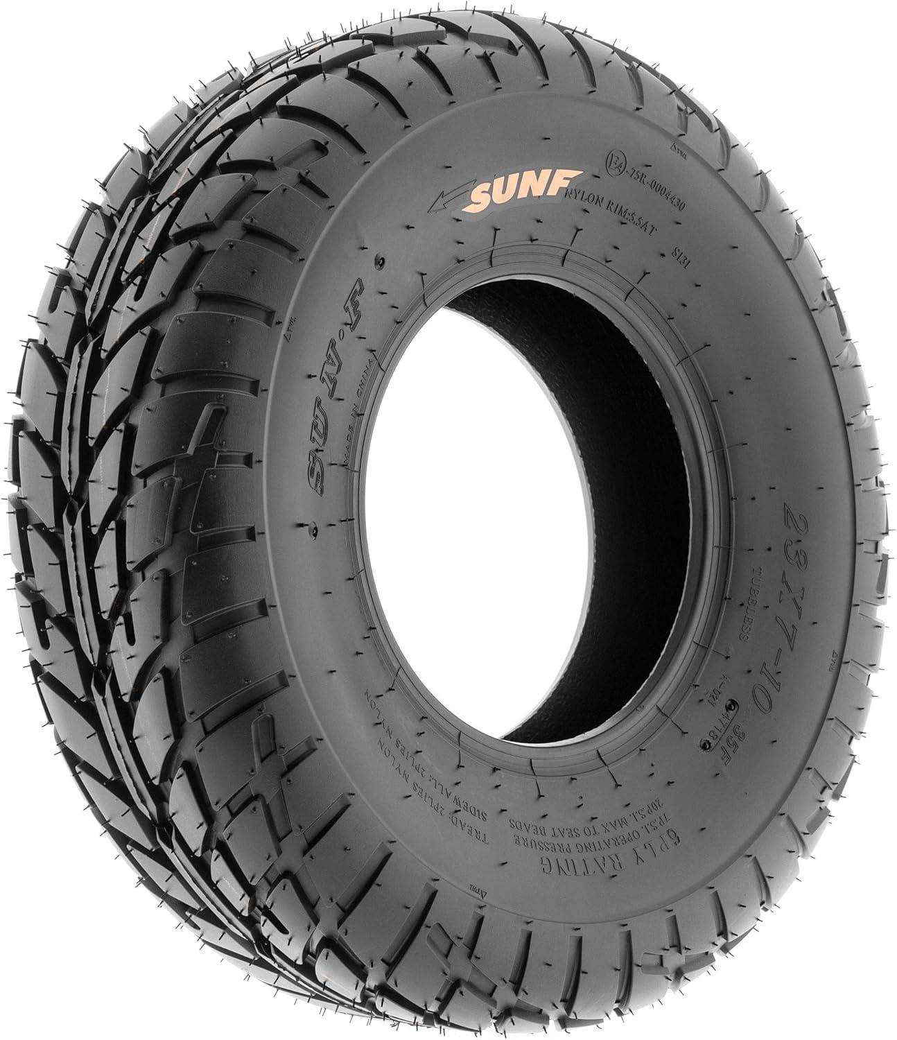 imageSunF 19x610 19x6x10 Hardpack Race Sport ATV UTV Quad Tire 6 PR  A021