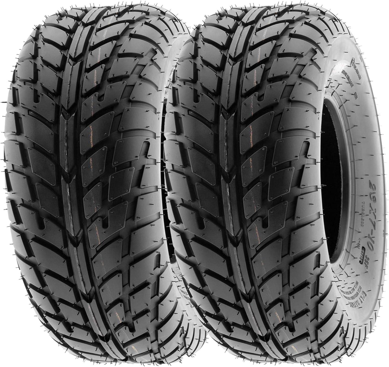 imageSunF 19x78 18x958 Hardpack Race Sport ATV UTV Quad Tire 6 PR A021  BUNDLE