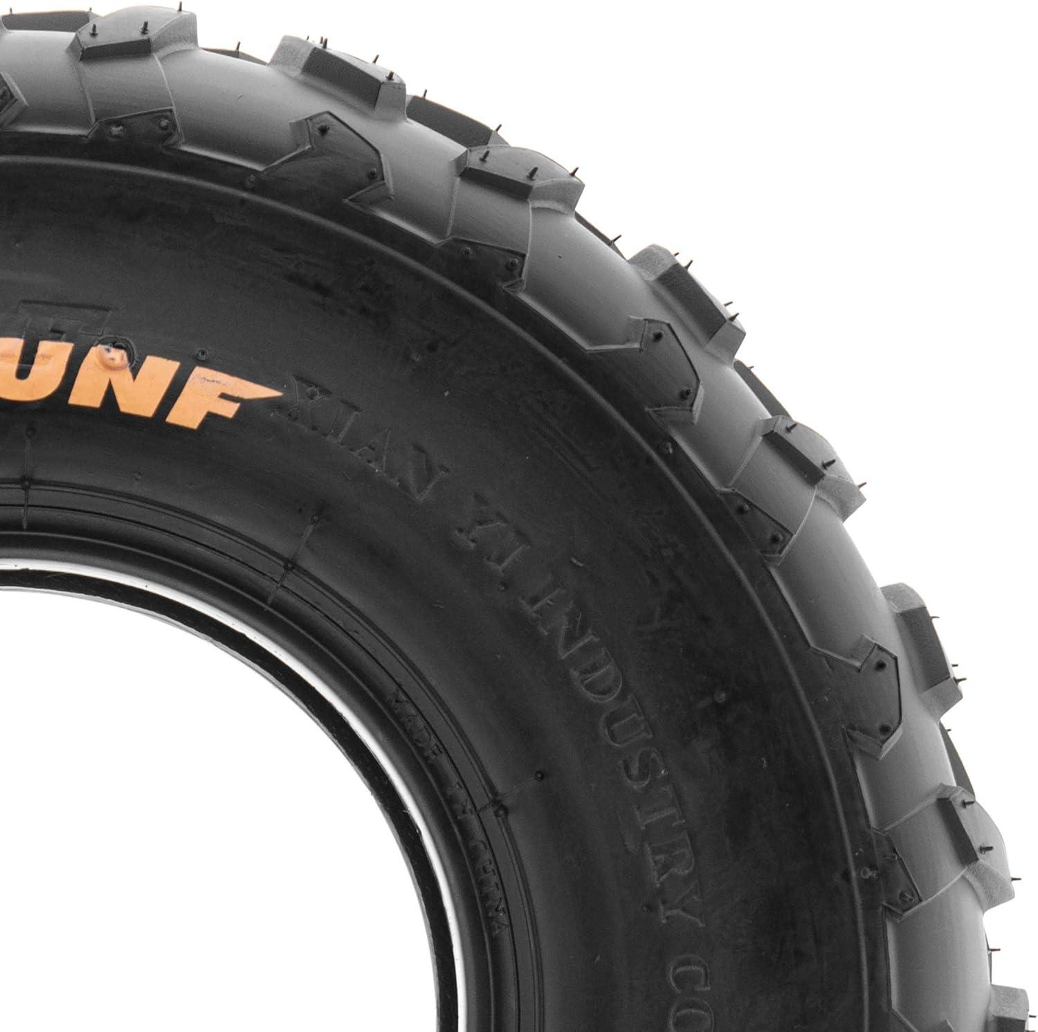imageSunF 19x78 19x7x8 Light Weight ATV UTV Knobby Tire 6 PR Tubeless  A014