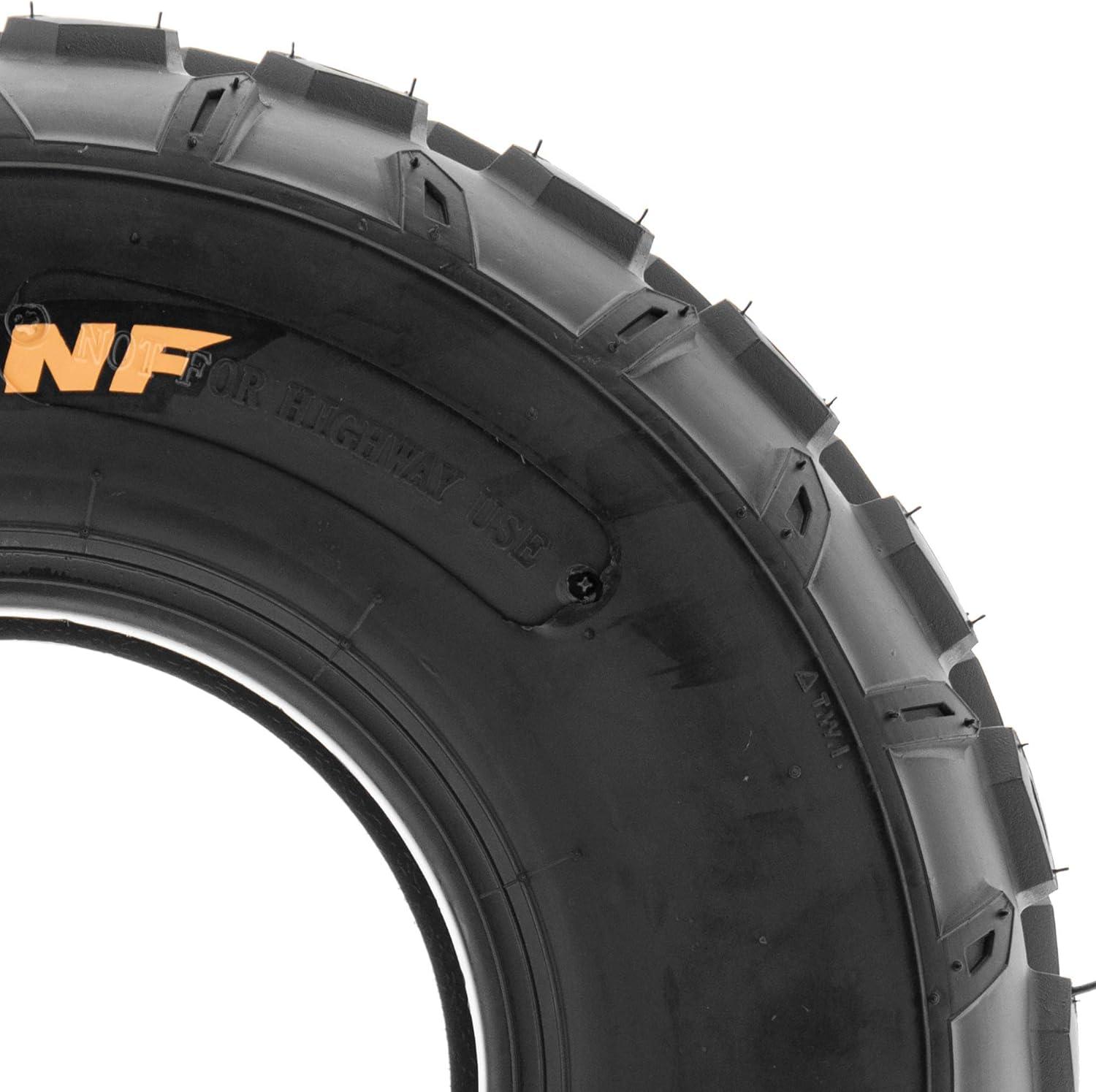 imageSunF 19x78 19x7x8 Light Weight ATV UTV Knobby Tire 6 PR Tubeless  A015