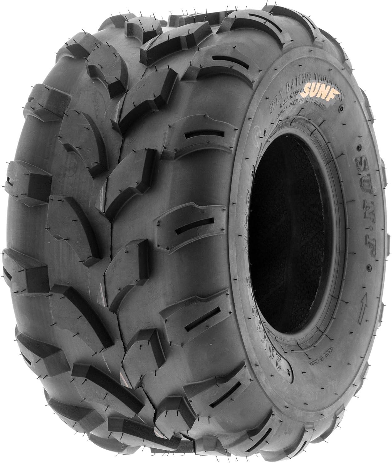 imageSunF 19x958 ATV UTV Muddy Sandy Tire 19x95x8 Mud Sand 6 PR A003  PAIR of 2