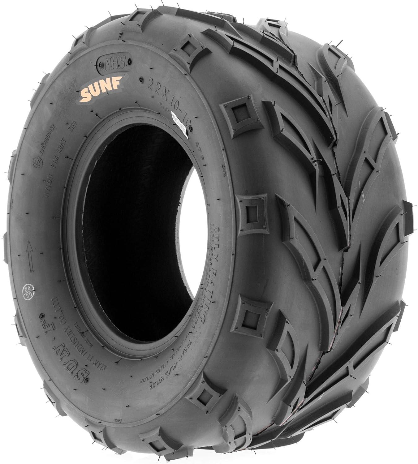 imageSunF 20x1010 ATV UTV Muddy Sandy Tire 20x10x10 Mud Sand 6 PR A004  PAIR of 2