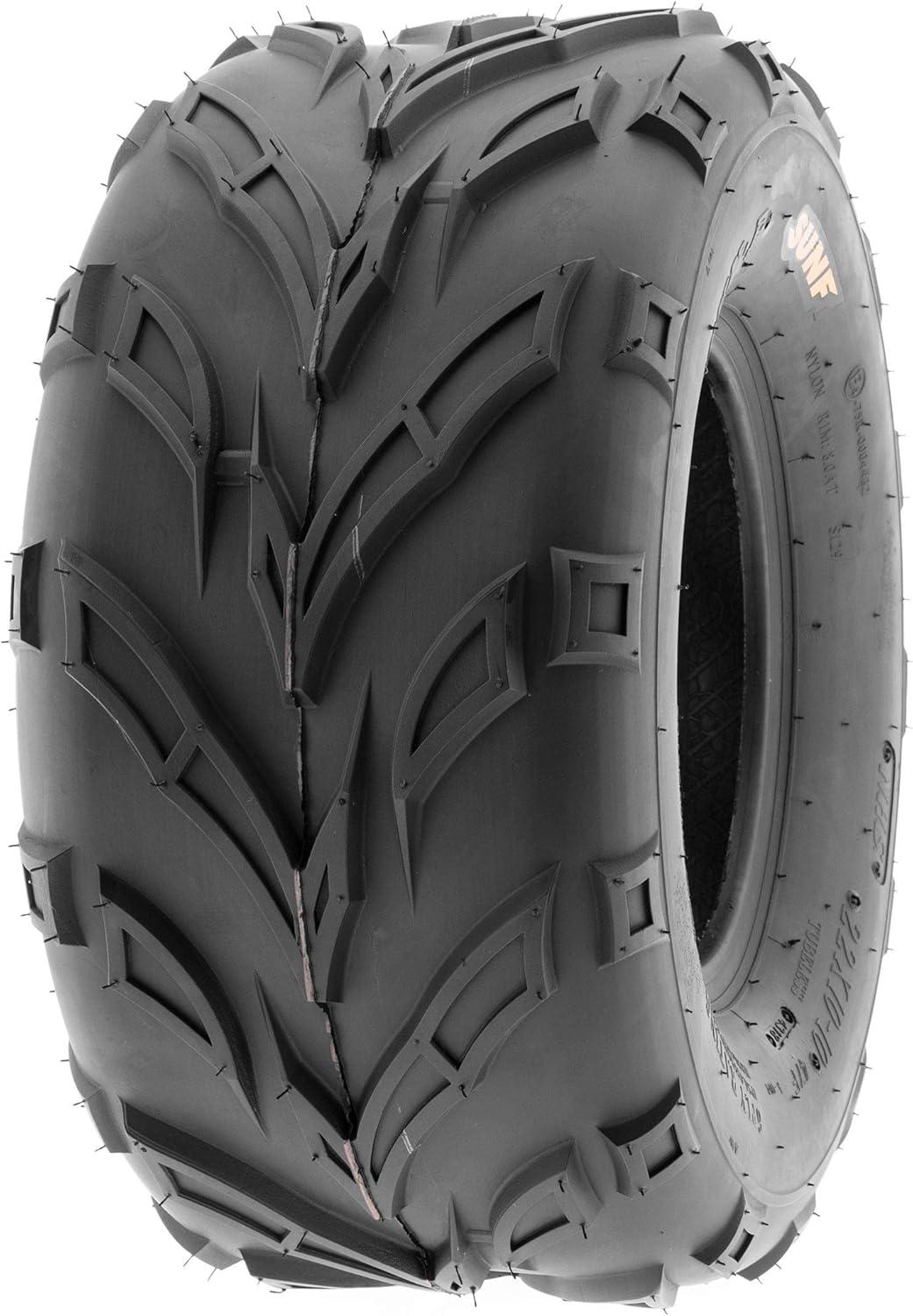 imageSunF 20x1010 ATV UTV Muddy Sandy Tire 20x10x10 Mud Sand 6 PR A004  PAIR of 2