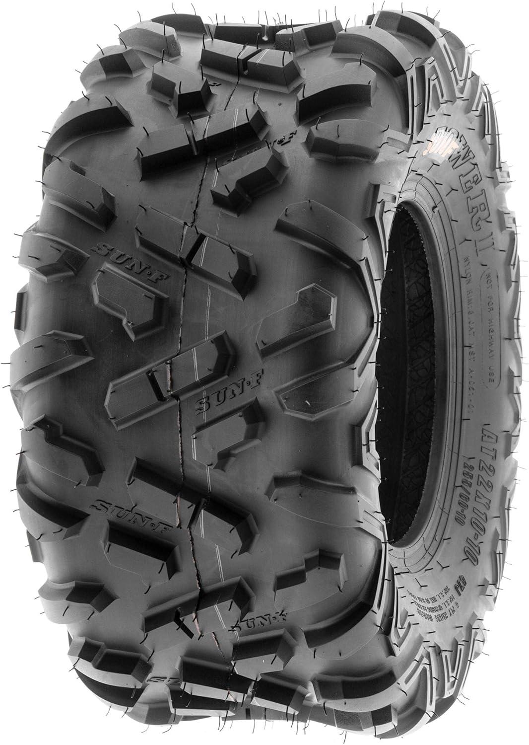 imageSunF 20x109 ATV UTV 20x10x9 All Terrain Tires 6 PR A051 POWER II  PAIR of 2