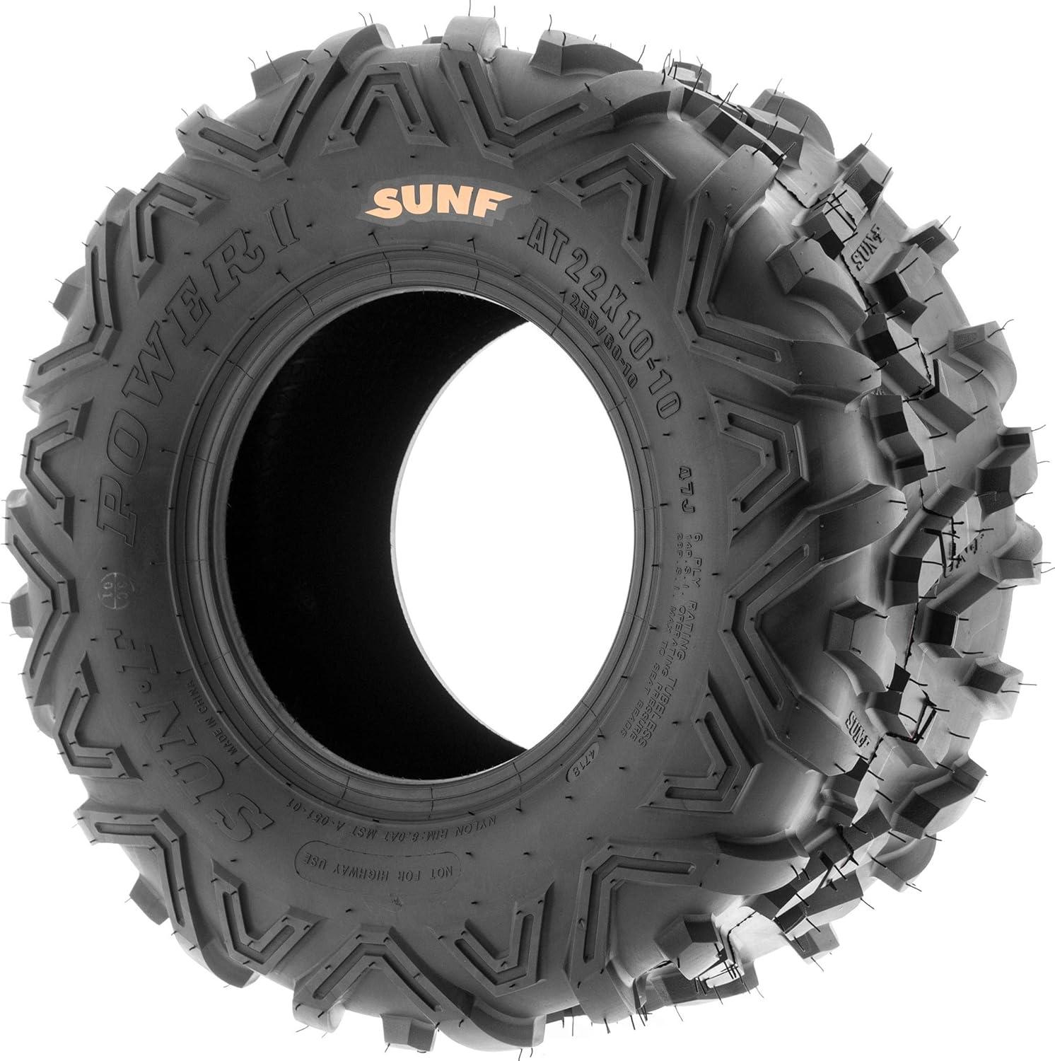 imageSunF 20x109 ATV UTV 20x10x9 All Terrain Tires 6 PR A051 POWER II  PAIR of 2