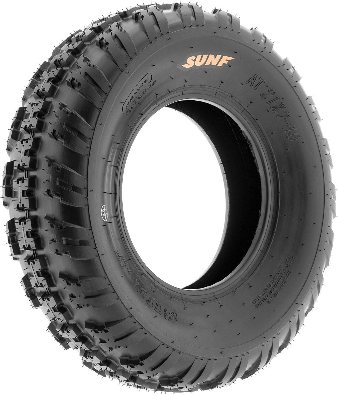 imageSunF 20x610 18x108 Knobby ATV UTV Tire 6 PR A031  BUNDLE