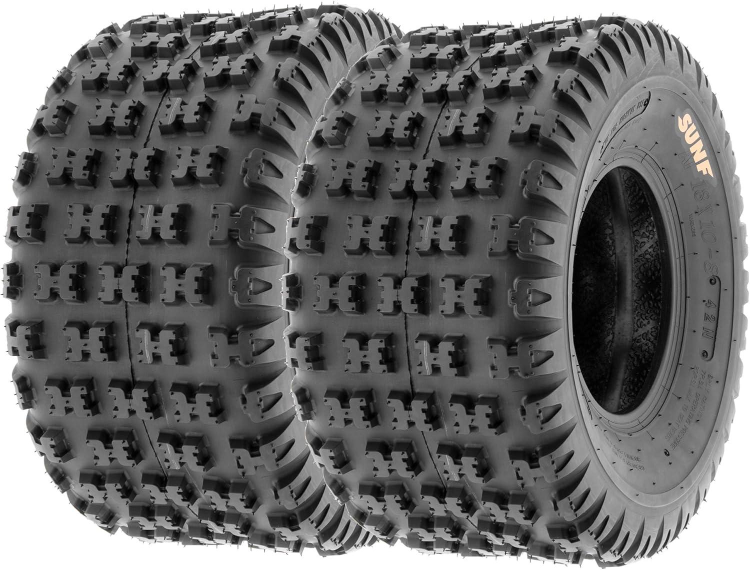 imageSunF 20x610 18x108 Knobby ATV UTV Tire 6 PR A031  BUNDLE