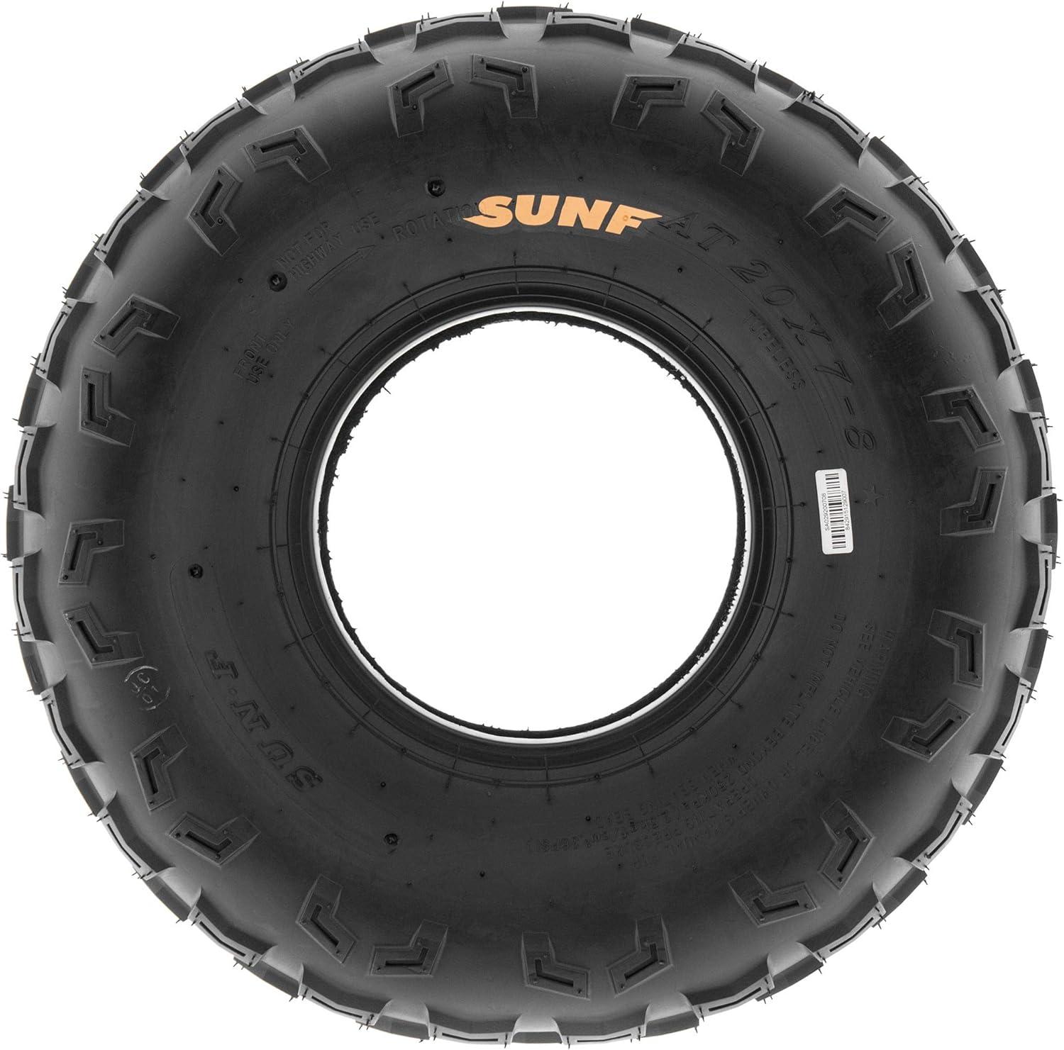 imageSunF 21x710 21x7x10 Knobby ATV UTV Tire 6 PR Tubeless  A029
