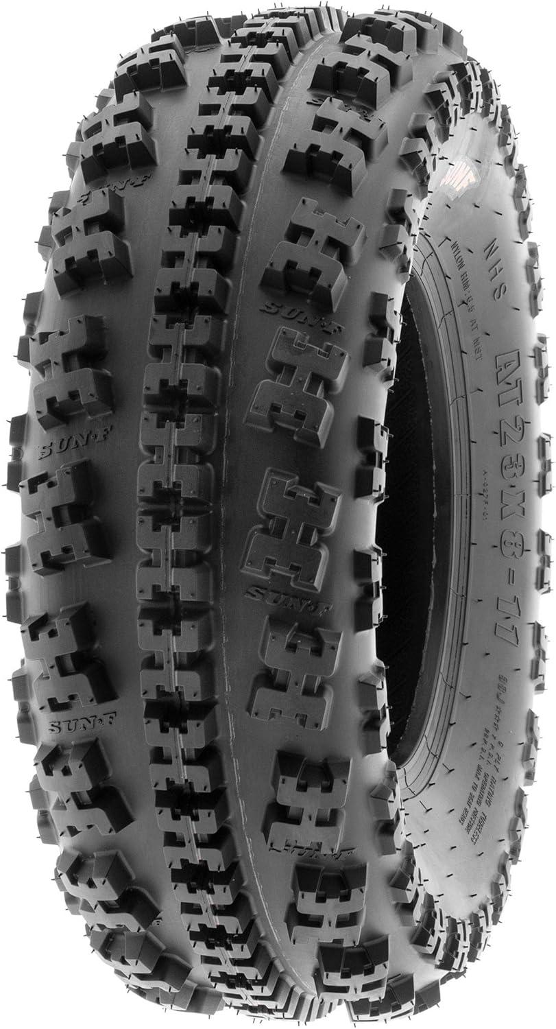 imageSunF 22x710 ATV UTV Knobby Tire 22x7x10 Sport Race 6 PR A027  PAIR of 2