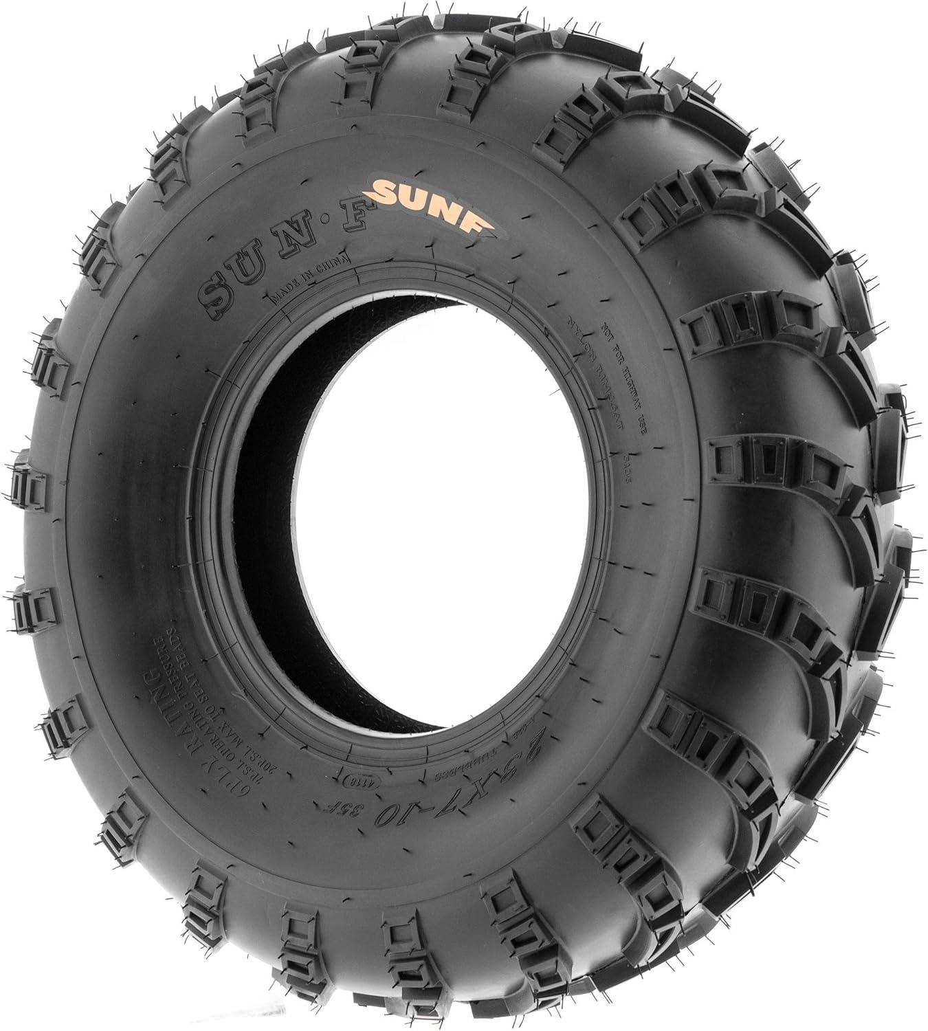 imageSunF 23x1010 23x10x10 Mud ATV UTV Tire 6 PR Tubeless  A028