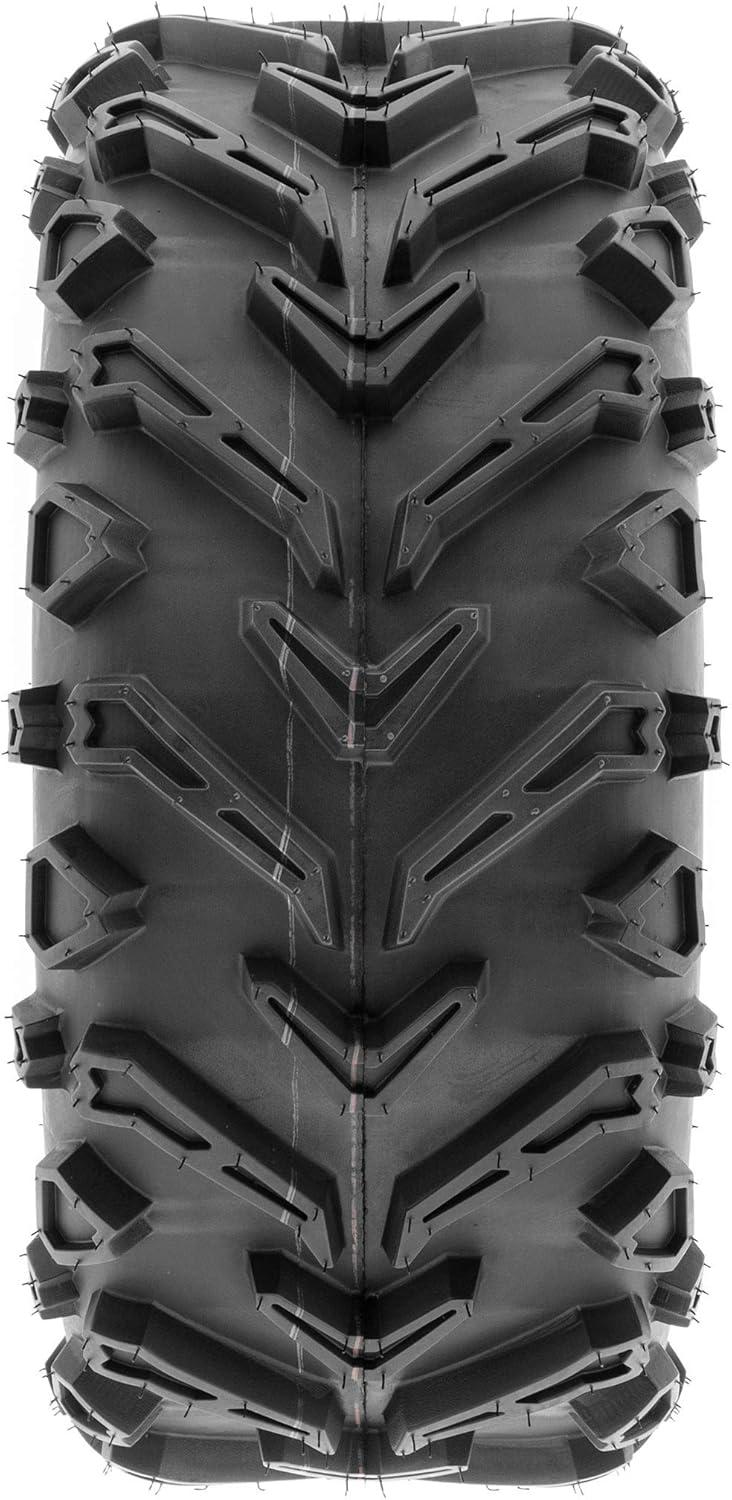 imageSunF 24x1012 ATV UTV Muddy Tire 24x10x12 Mud Hardpack 6 PR A041  PAIR of 2