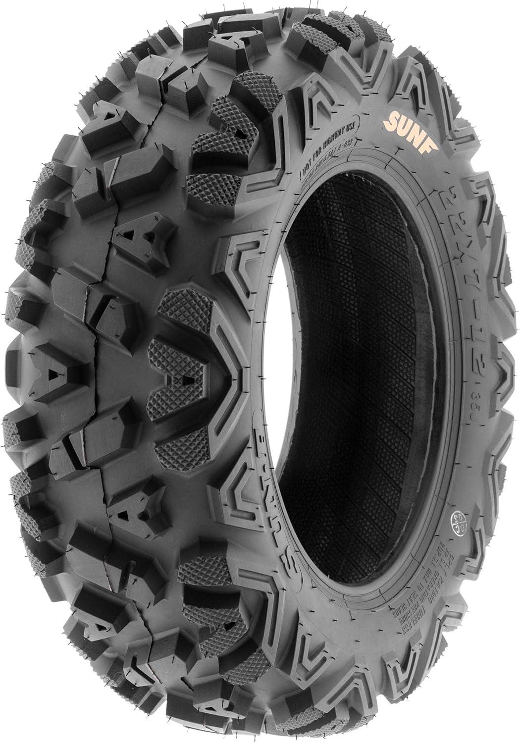 imageSunF 24x1110 ATV UTV 24x11x10 All Terrain Tires 6 PR A033 POWER I  PAIR of 2