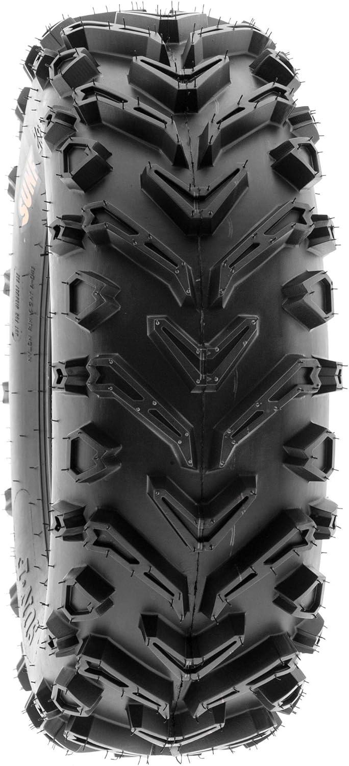 imageSunF 24x812 24x1012 Mud Hardpack ATV UTV Muddy Tire 6 PR A041  BUNDLE