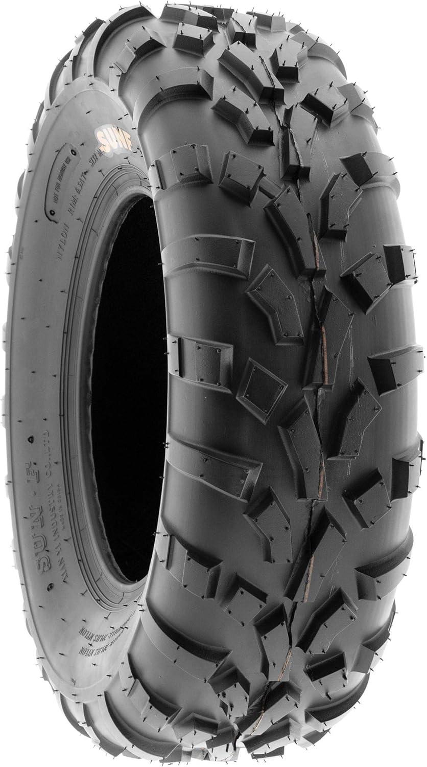 imageSunF 25x1112 25x11x12 ATVUTV OffRoad Tire 6PR Directional Knobby Tread  A01025x812