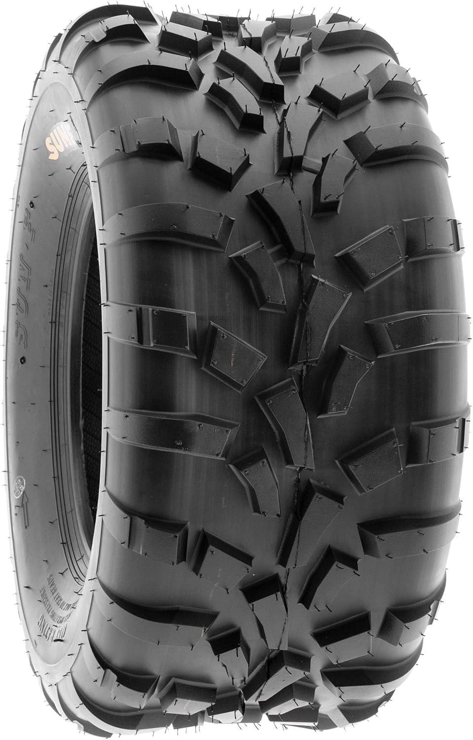 imageSunF 25x1112 25x11x12 Race Trail Sport ATV UTV Tire 6 PR Tubeless  A010