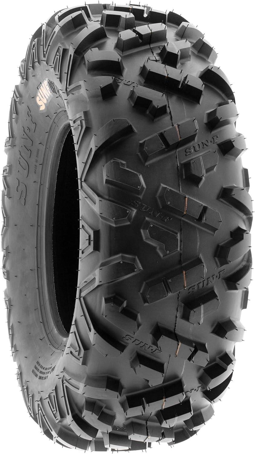 imageSunF 26x1112 26x11x12 All Terrain Tires ATV UTV 6 PR Tubeless  A051 POWER II