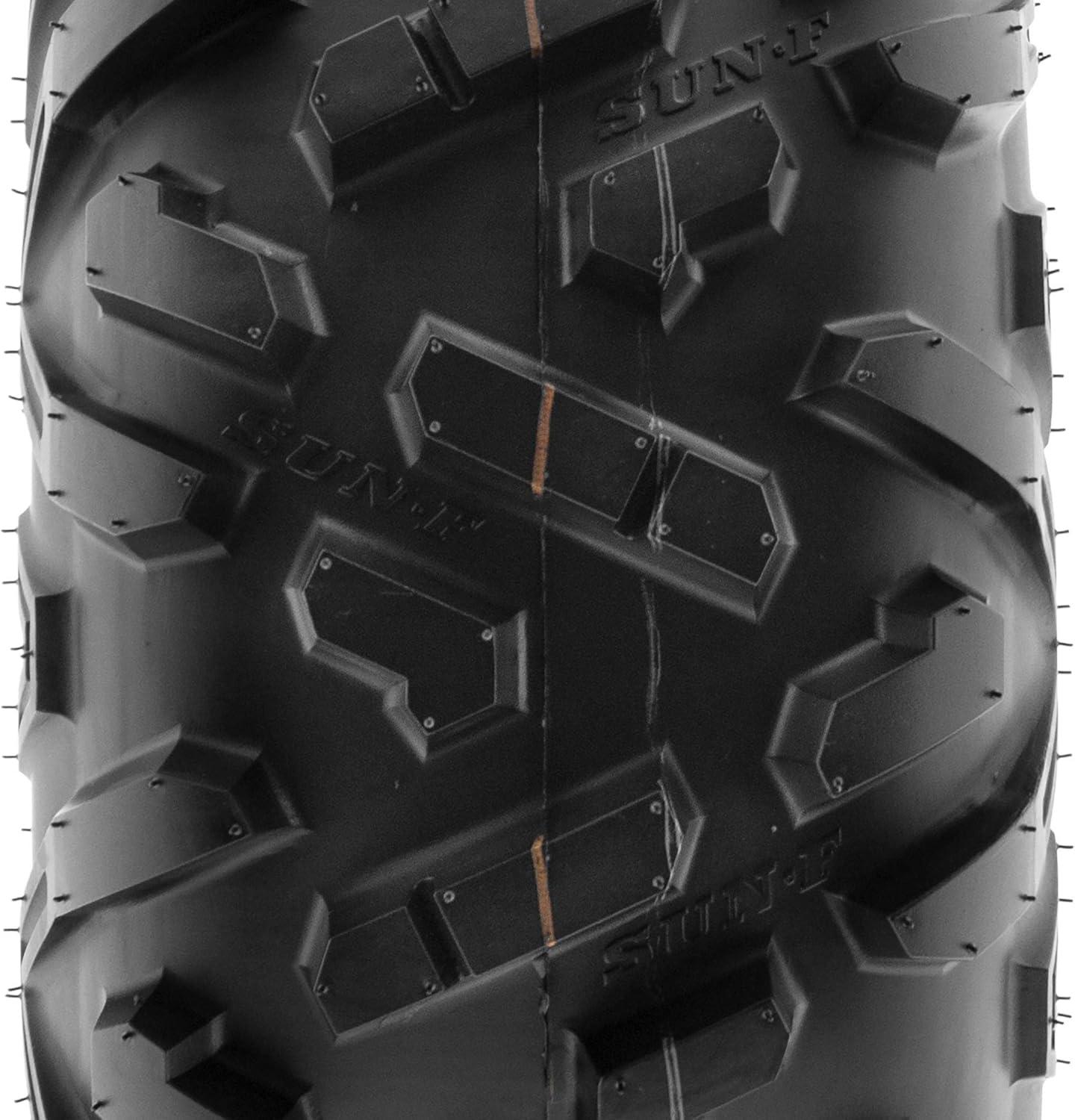 imageSunF 26x1112 26x11x12 All Terrain Tires ATV UTV 6 PR Tubeless  A051 POWER II
