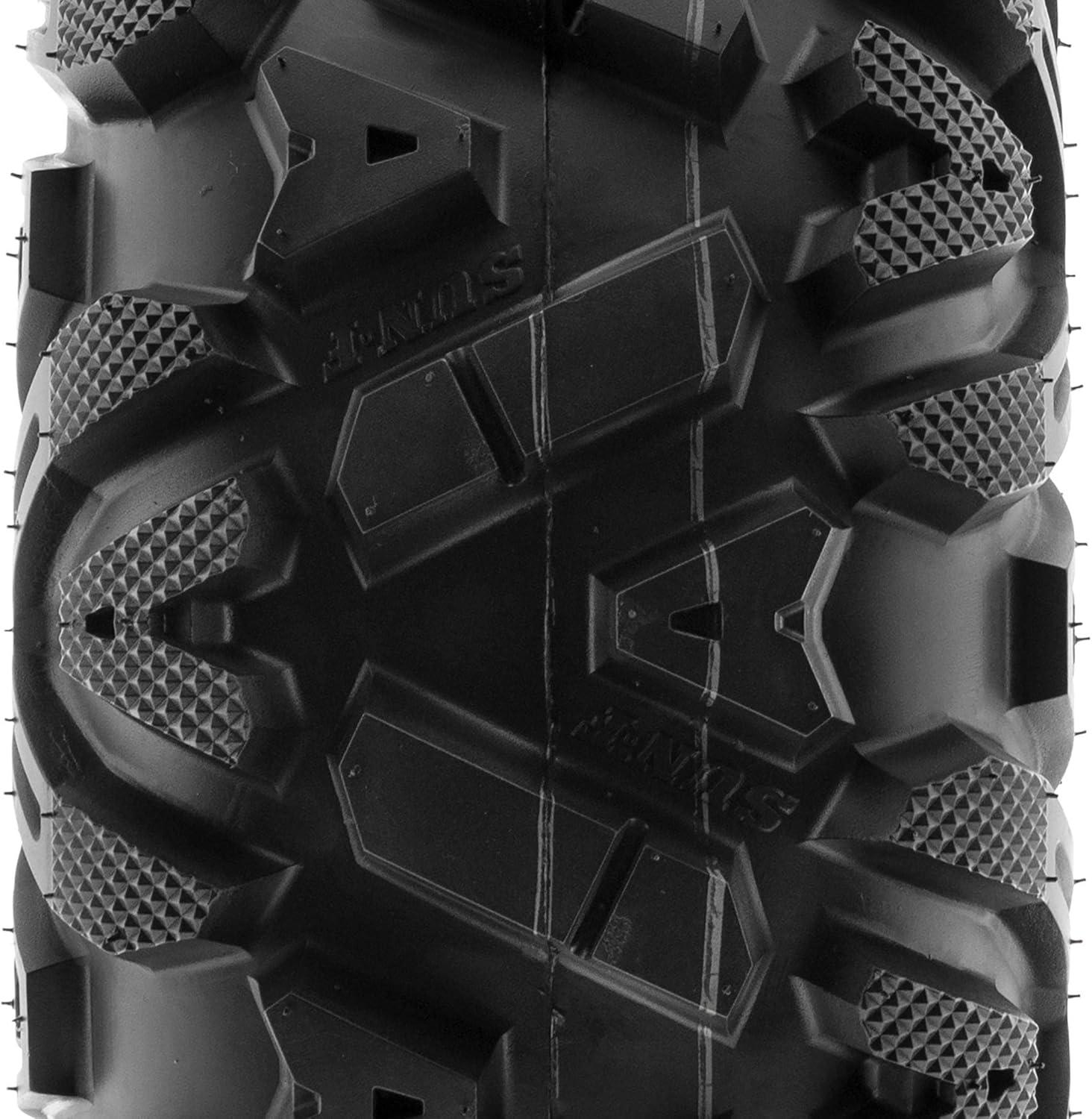 imageSunF 27x1114 27x11x14 All Terrain Tire ATV UTV 6 PR Tubeless  A033 POWER I