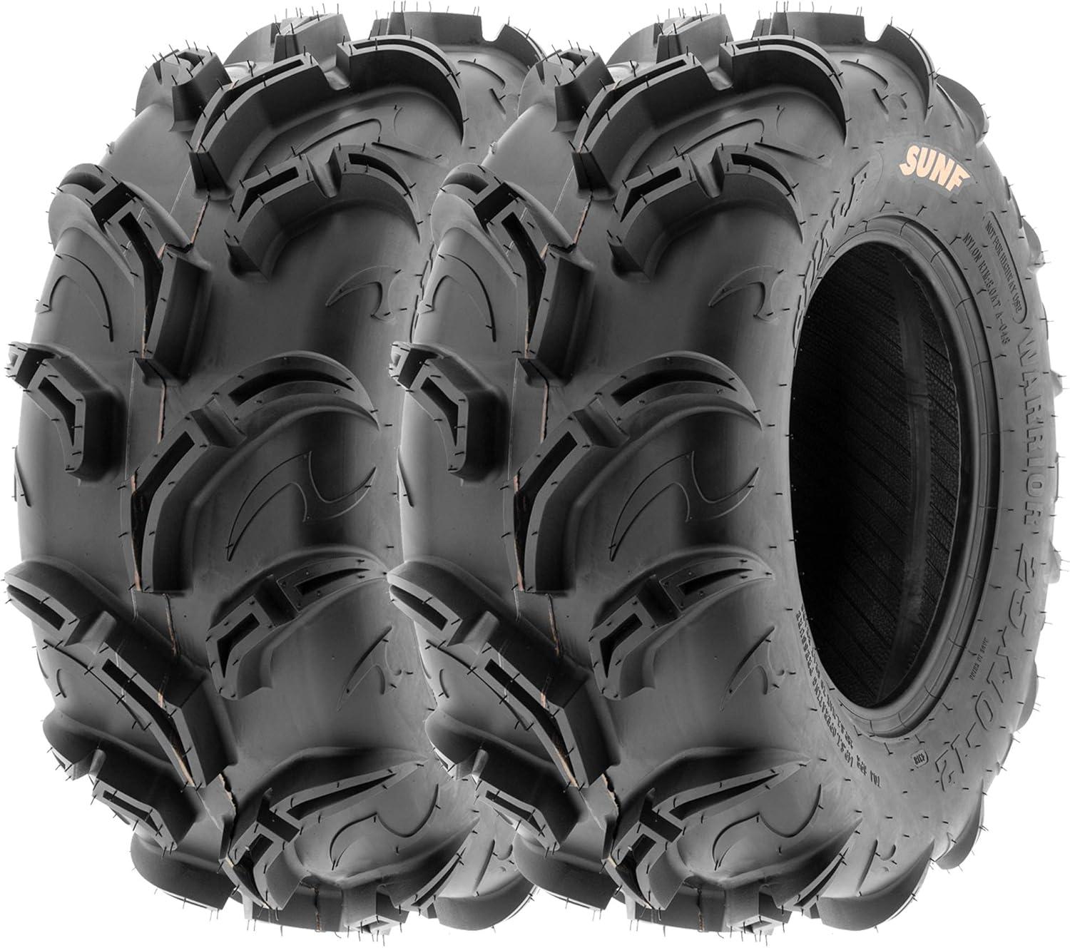 imageSunF 27x914 27x1114 Mud vshape ATV UTV Muddy Tire 6 PR A048  BUNDLE