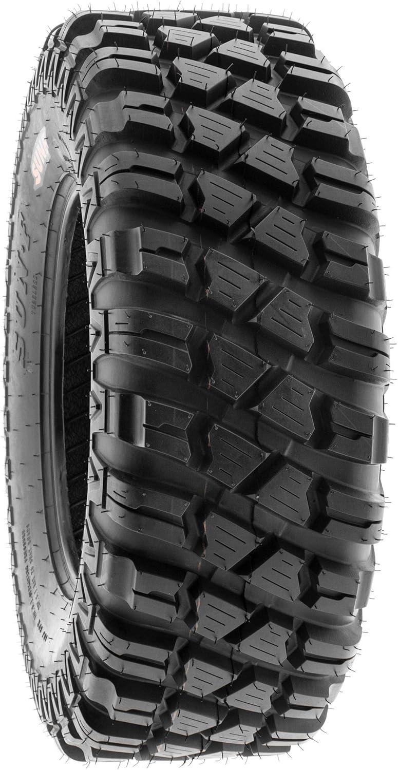 imageSunF 28x1014 ATV UTV Tire 28x10x14 Loose Over Hardpack 6 PR A047  PAIR of 2