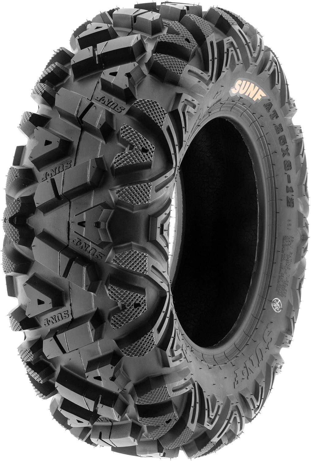 imageSunF 28x1112 ATV UTV 28x11x12 All Terrain Tires 6 PR A033 POWER I  PAIR of 2