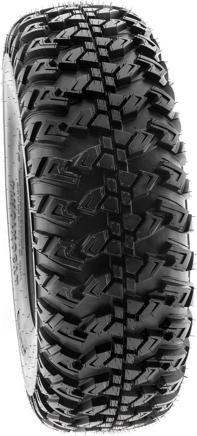 imageSunF 30x10R14 30x10x14 Loose Over Hardpack ATV UTV Tire 8 PR Tubeless  A045