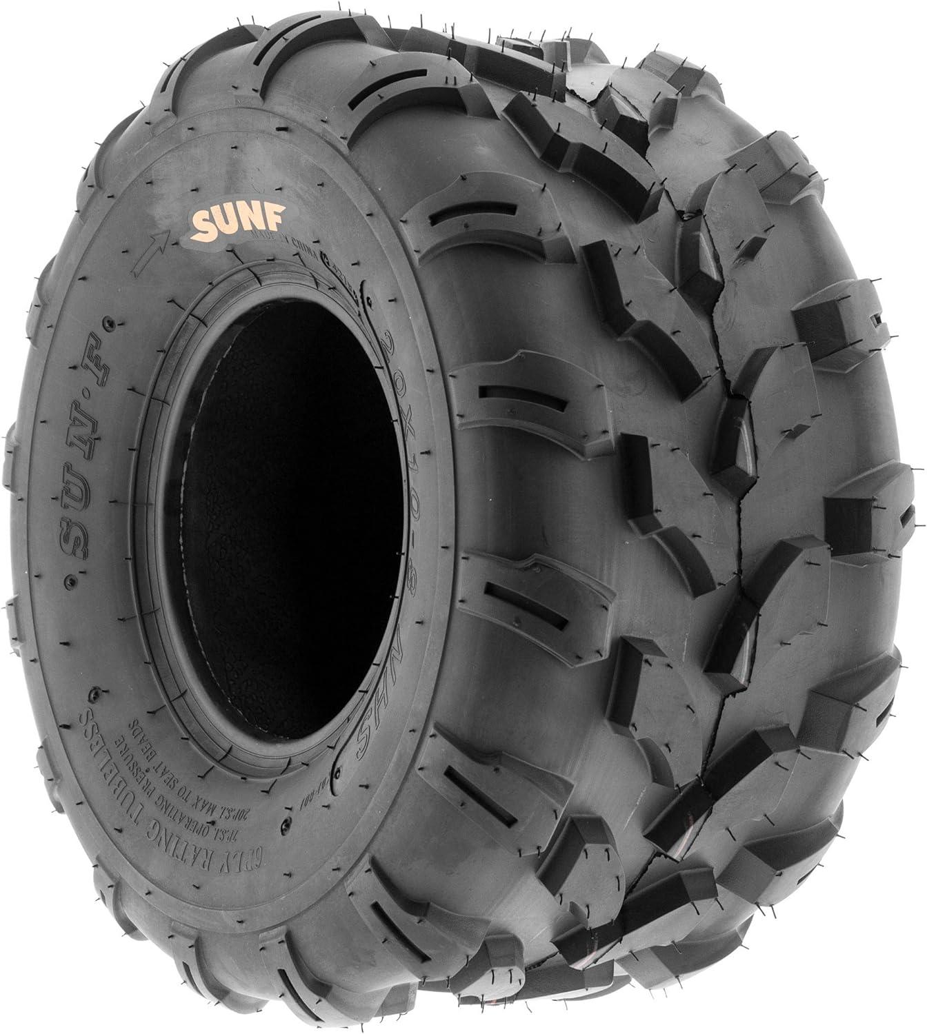 imageSunF A003 ATVUTVLawnMowers OffRoad Tire 18x78 6 PR Directional Knobby Tread18x958