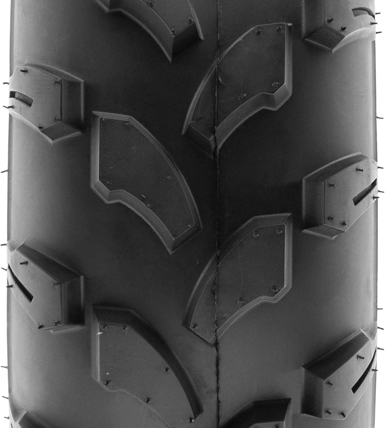 imageSunF A003 ATVUTVLawnMowers OffRoad Tire 18x78 6 PR Directional Knobby Tread21x78