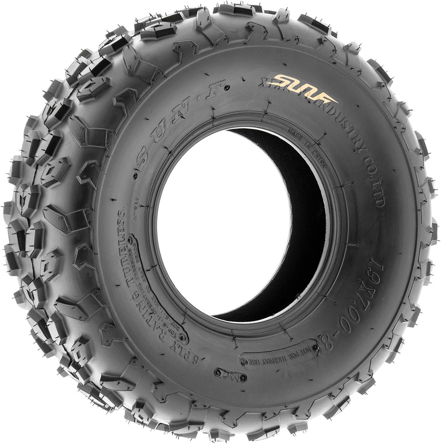 imageSunF A014 XCSport ATV ampamp Go Kart 145706 14x66 Knobby Tires 6 PR Tubeless Pair of 219x78