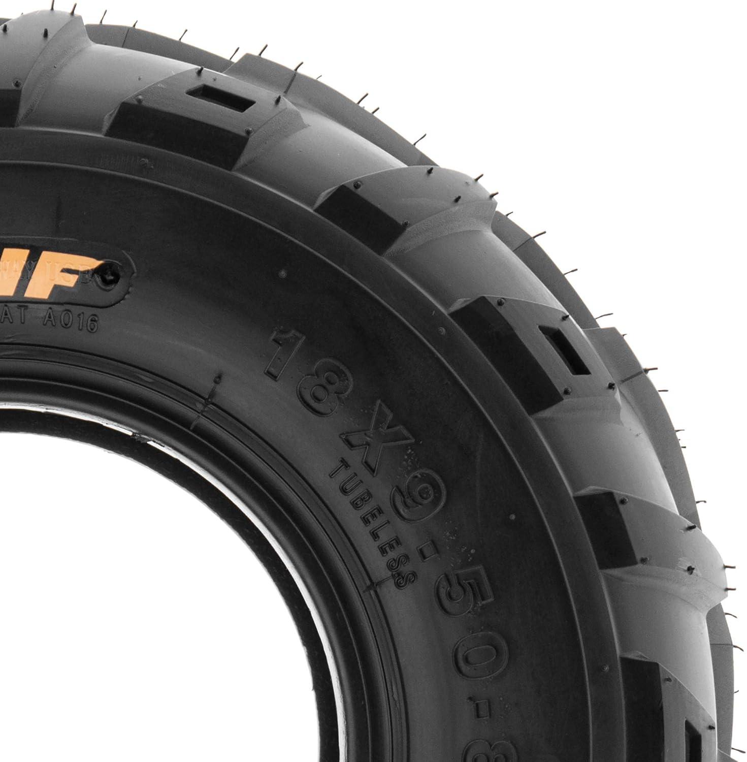 imageSunF A016 18x958 Lawn Tractor Tire 6 ply Tubeless