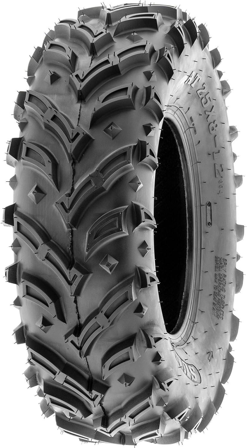 imageSunF A024 25x812 ATV UTV MudTrail Tire 6PR25x812