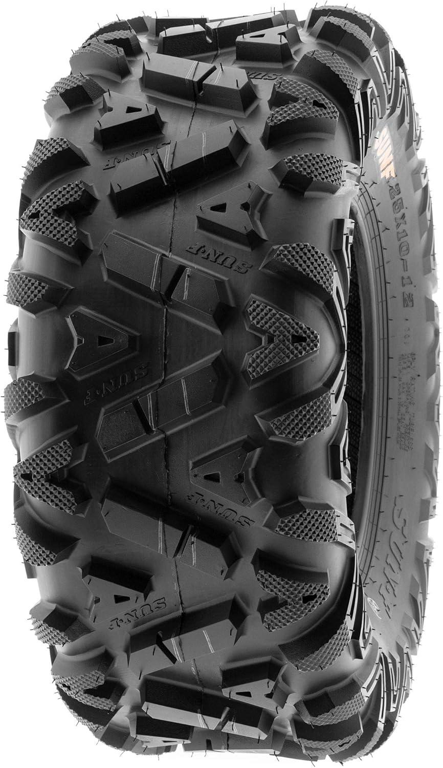 imageSunF A033 PowerI 22x712 Quad ATV Tire AllTerrain OffRoad 6 Ply Tubeless28x1112