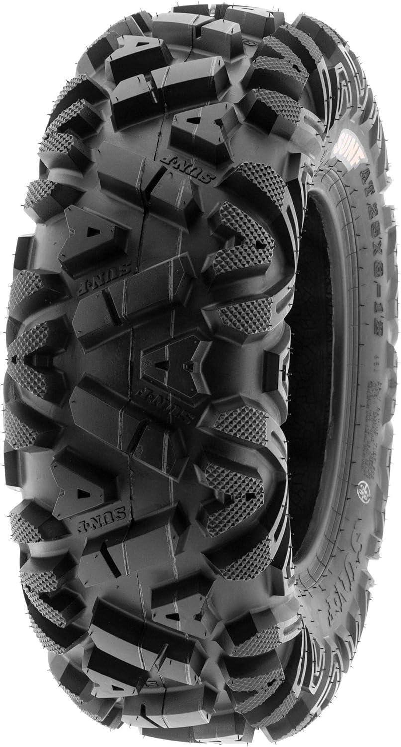 imageSunF A033 PowerI 22x712 Quad ATV Tire AllTerrain OffRoad 6 Ply Tubeless28x912
