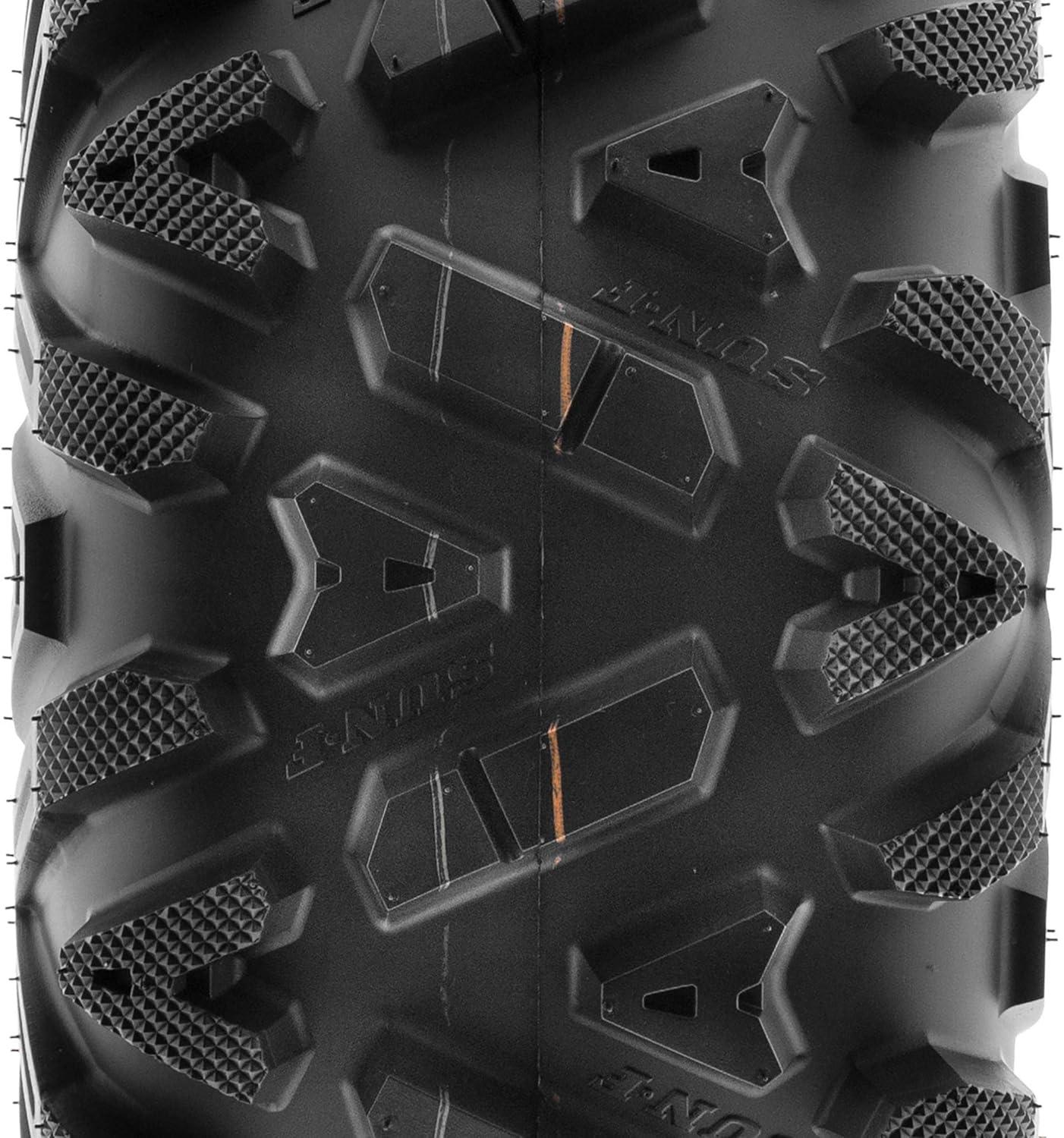 imageSunF A033 PowerI 27x914 ATV UTV Tire AllTerrain OffRoad 2307014 Tires 6 Ply Tubeless Set of 430x10R14  30x10R14